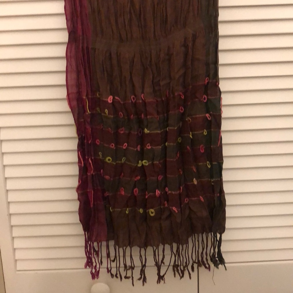 Scarf autumn colors